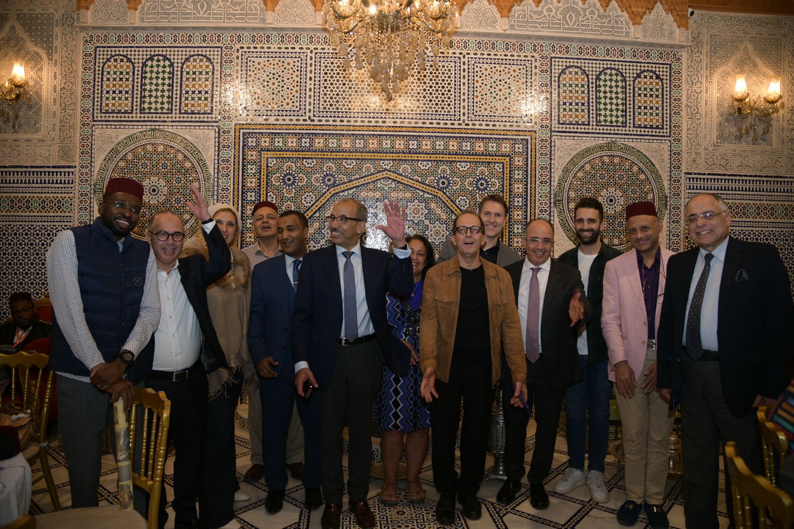 MSERM internationaal congres — groepsfoto van de deelnemers, Fès
