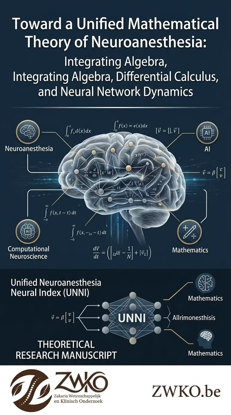 Een nieuwe theoretische wetenschappelijke bijdrage binnen de neuroanesthesie en mathematische geneeskunde