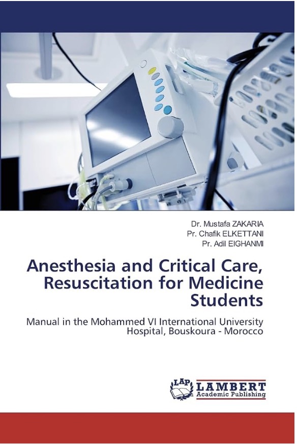 Boekomslag — Anesthesia and Critical Care, Resuscitation for Medicine Students